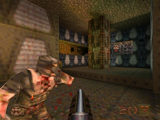 Quake 64 (USA) In game screenshot